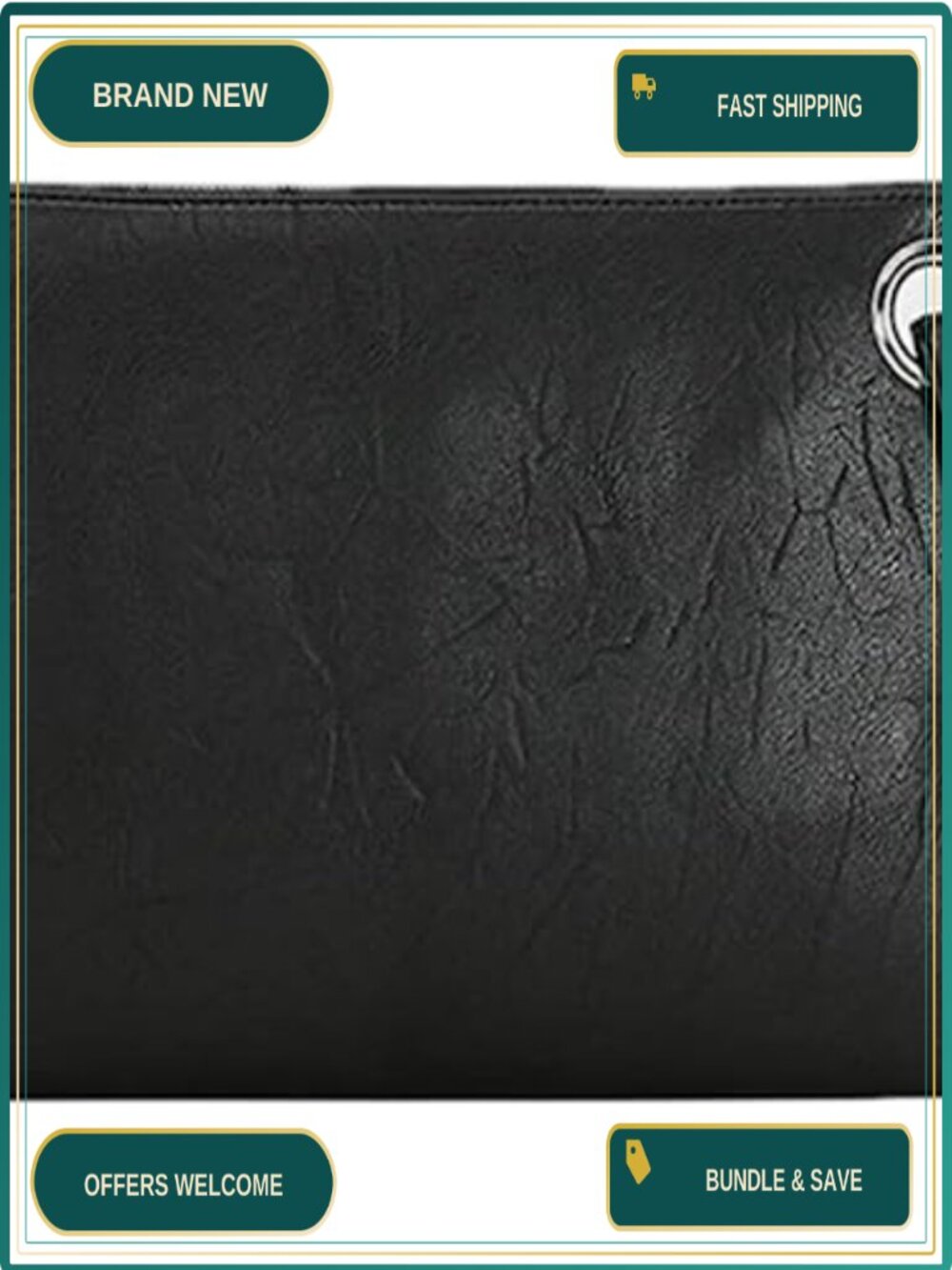 Oversized Envelope Clutch Wristlet Soft PU Leather Evening Bag